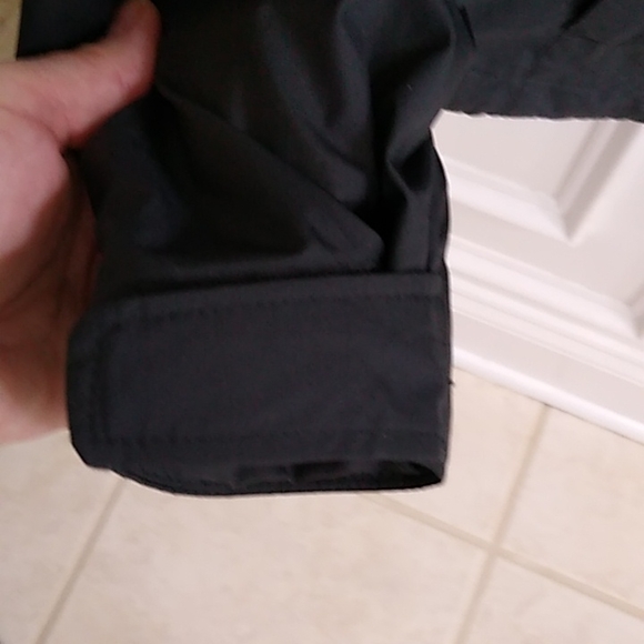 Columbia light weight black jacket with pink zipper, EUC - Picture 5 of 6